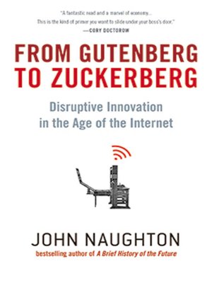 cover image of From Gutenberg to Zuckerberg